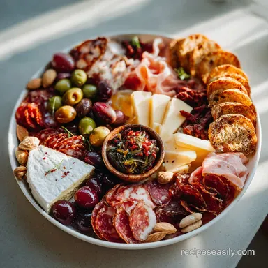Charcuterie Board for 8 Servings: 20-Min Prep