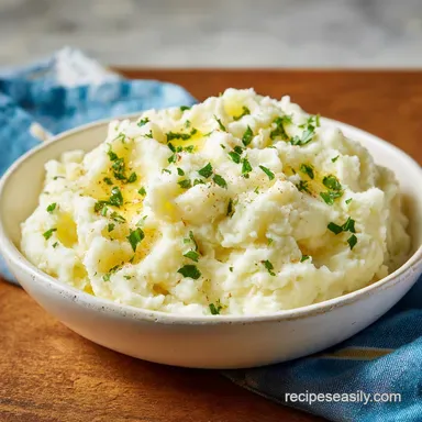 Classic Mashed Potatoes Recipe in 35 Minutes Recipe Card