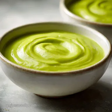 Easy Creamy Avocado Soup Recipe in 10 Minutes Recipe Card