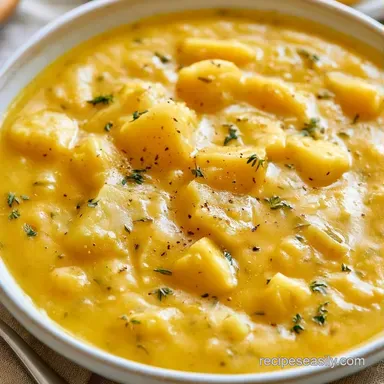 Easy Crock Pot Potato Soup: Creamy Recipe Card