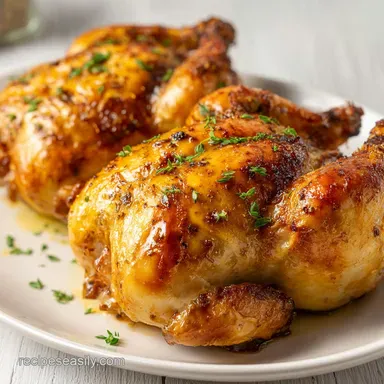 Easy Roasted Cornish Hens Recipe: Crispy