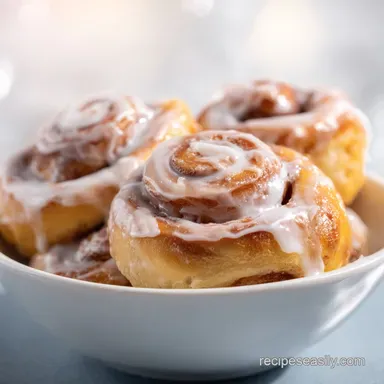 Fluffy Homemade Cinnamon Rolls: 12 Rolls