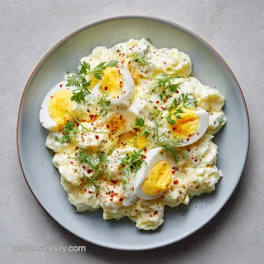 Greek Yogurt Egg Salad: A Creamy High Protein Lunch in 20 Minutes Recipe Card