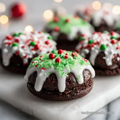 Grinch Oreo Balls Recipe for 24 Servings Recipe Card