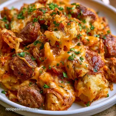 Hash Brown Breakfast Casserole for 12