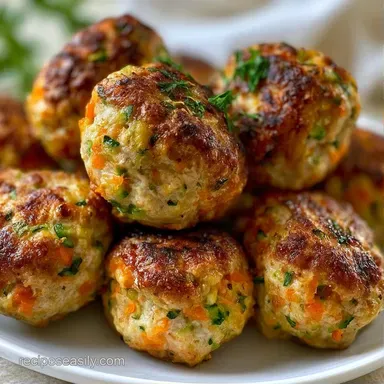 Healthy Protein Lunch Kids: Baked Bites Recipe Card