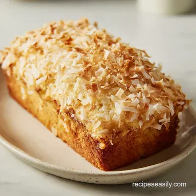 Homemade Coconut Pound Cake: Velvety Recipe Card