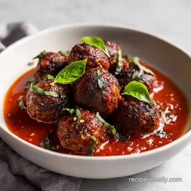 Italian Meatballs in 40 Minutes: Tender
