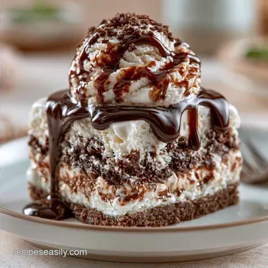 Ice Cream Cake Dessert Recipe for 10