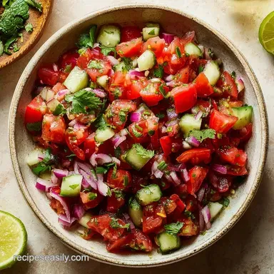 6 Easy Indian Tomato Cucumber Salad Recipes