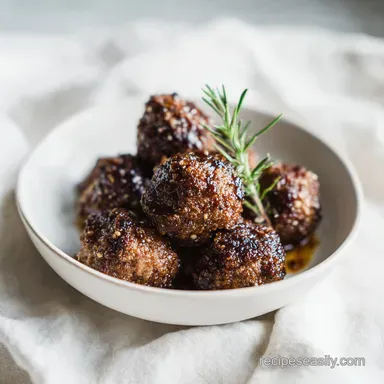 Meatballs in 30 Minutes: Tender and Juicy Beef Meatballs