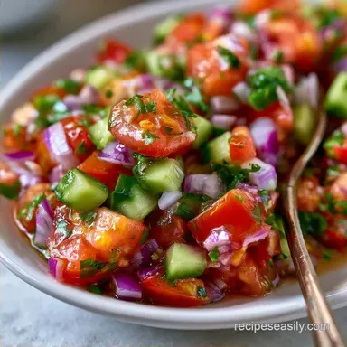 Kachumber Salad Indian Salad: 10 Minutes