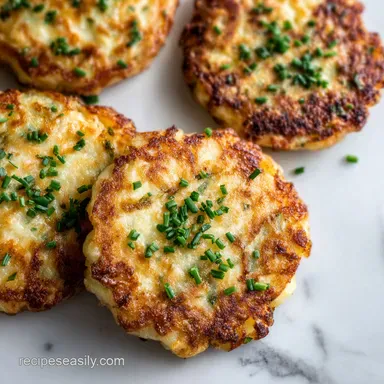 Leftover Mashed Potato Cakes in 15 Minutes: Golden Crispy Recipe Card