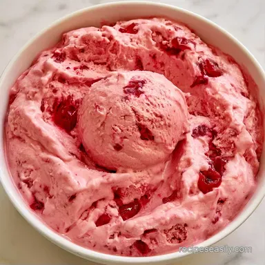 Maraschino Cherry Ice Cream: Creamy Recipe Card