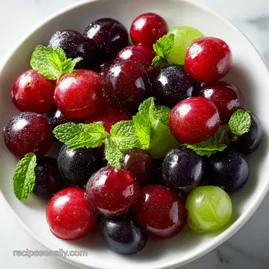 Mixed Berry Fruit Platter in 25 Minutes Recipe Card