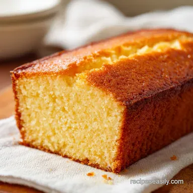 Pound Cake Recipe with Sour Cream Recipe Card