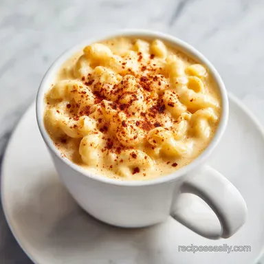 Mug Meal with Mac and Cheese in 7 Minutes
