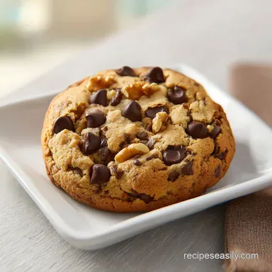 Nestle Toll House Recipe Chocolate Chip Cookie with Walnuts (26m)