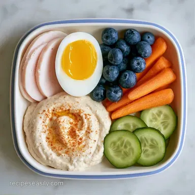 No Heat Toddler Lunch in 10 Minutes Recipe Card