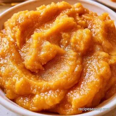 Sweet Potato Pudding for 8 Servings Recipe Card