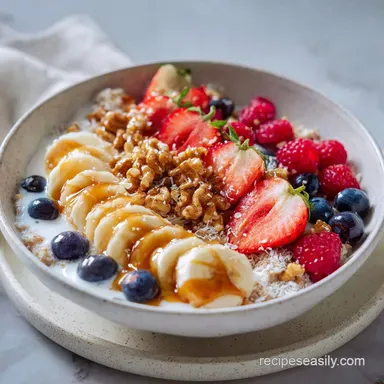 Overnight Oats with Fruit - Overnight Prep