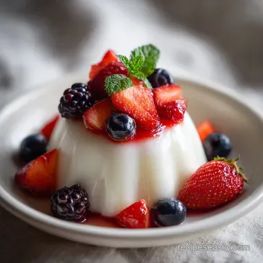 Patriotic 4th of July Dessert Idea with Mixed Berries for 11