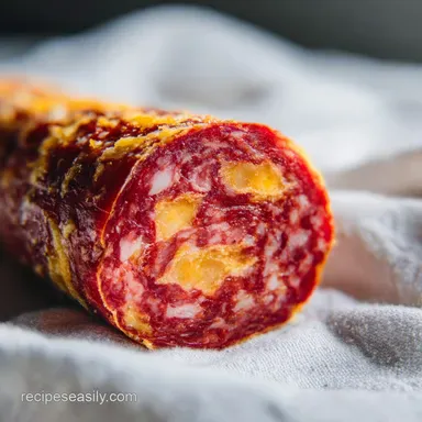 Patriotic Appetizer with Salami & Cheese in 15 Minutes