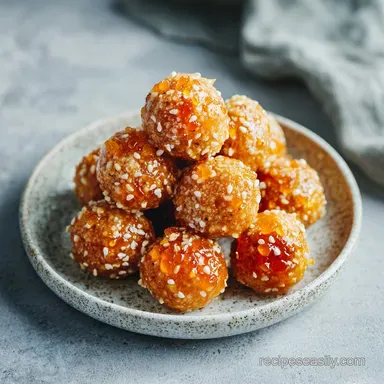 20 Minute Pepper Jelly Glazed Meatball with Garlic
