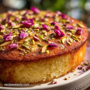 The Best Persian Love Cake Ready in 1 Hour 5 Minutes