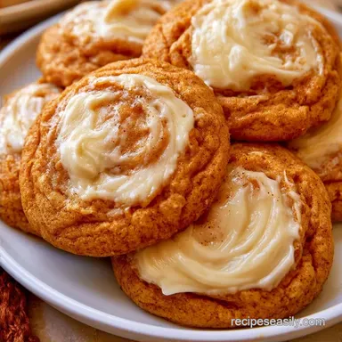 Pumpkin Cheesecake Cookies for 12