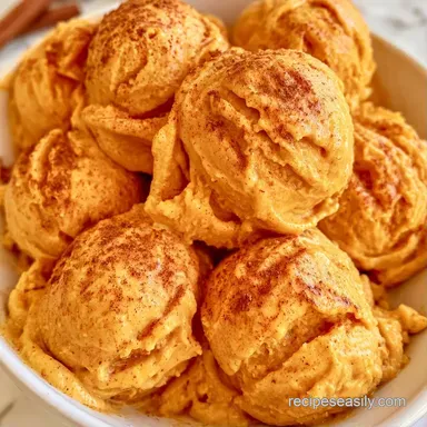 Pumpkin Pie Ice Cream in 25 Minutes Recipe Card