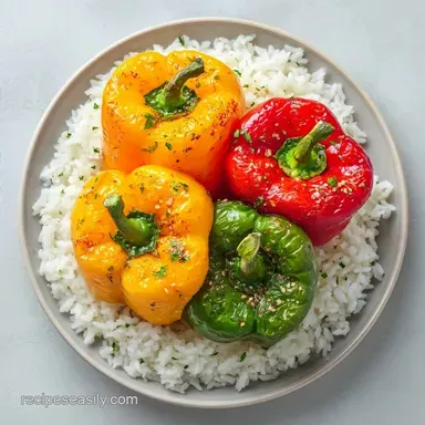 Roasted Bell Pepper Lunch Meal Prep
