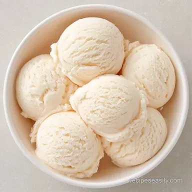 Ice Cream Base: Creamy and Dense Recipe Card