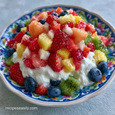 Simple Toddler Fruit Plate in 15 Minutes Recipe Card