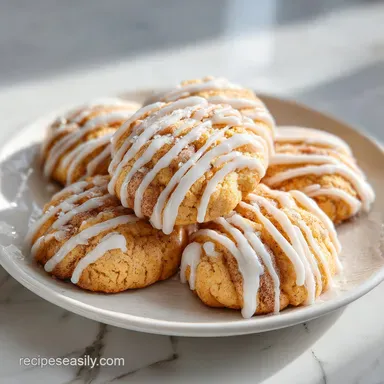 Soft Cinnamon Roll Cookies in 31 Minutes