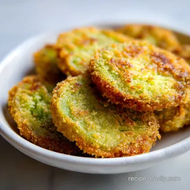 Southern Fried Green Tomatoes: Crispy
