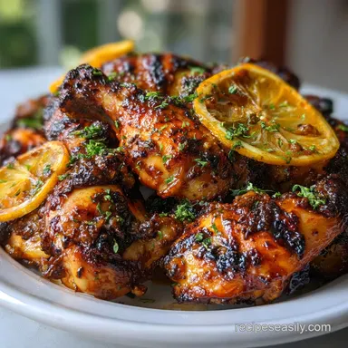 Pollo Asado: Crispy Baked with Achiote Marinade