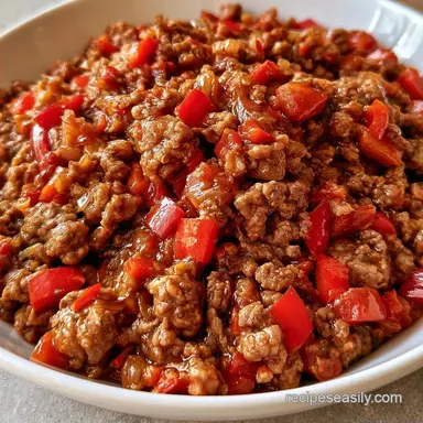 Stuffed Pepper Casserole with Ground Beef