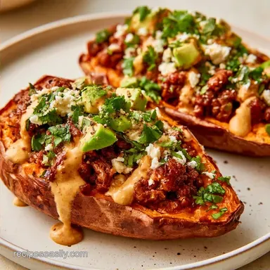 19 Stuffed Sweet Potato Recipes: Taco, Greek & More