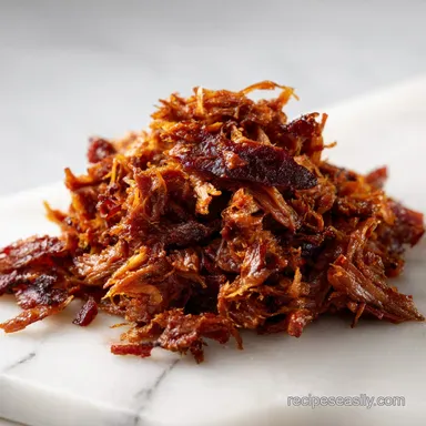 BBQ Pulled Pork for 13 Servings Recipe Card