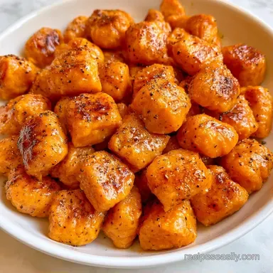 Sweet Potato Gnocchi for 4 Servings Recipe Card