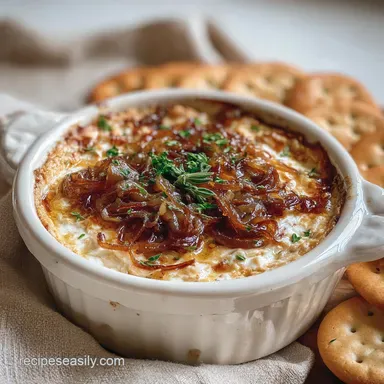 Caramelized Onion Dip Recipe: Total Time 1 Hour