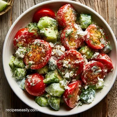6 Easy Tomato Cucumber Salad Recipes for Summer