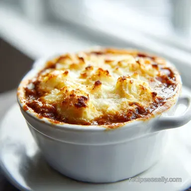 Traditional Shepherd's Pie Recipe: A Creamy Golden Beef Dinner