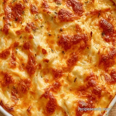 Twice Baked Potato Casserole: Creamy Recipe Card