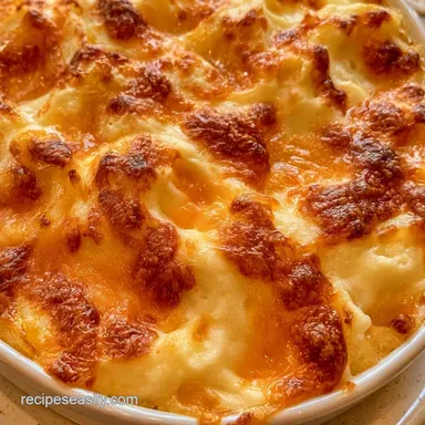 Twice Baked Potato Casserole: Creamy