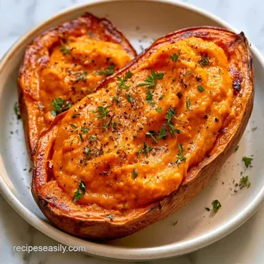 Twice Baked Sweet Potatoes (Make-Ahead)