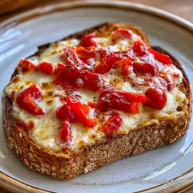 Veggie Grilled Cheese Sandwich in 25 Min Recipe Card