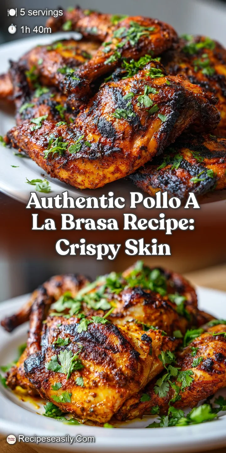 Close-up of perfectly roasted chicken, showcasing its crackling, mahogany-colored skin and succulent texture, ready to be ...