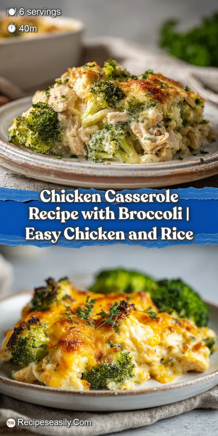 Close-up of tender shredded chicken and vibrant green broccoli florets in a creamy sauce, bubbling.